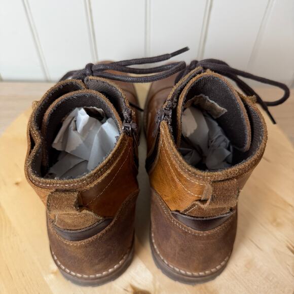 Bull Boxer Leather Boots Mens 41 EU/8 US Brown Ankle Western Business Casual - Picture 7 of 16